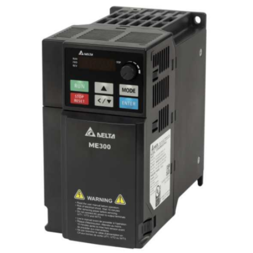 MODEL: VFD4A8ME21ANNAA DELTA- AC DRIVE 1HP/0.75Kw 1Ph. 230Vac